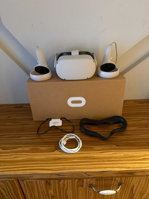 Gogle Meta oculus quest 2 II 128GB VR wirtualna rzeczywistość Zestaw
