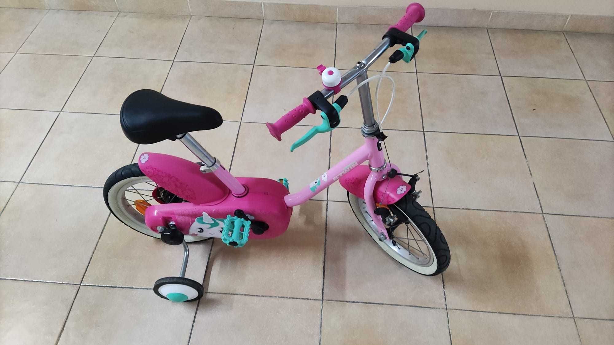 Bicicleta decathlon menina 3-5 anos