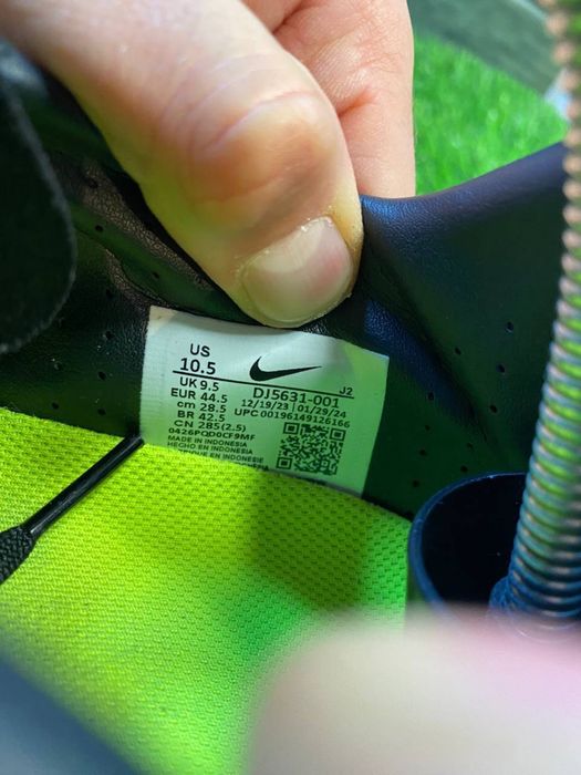 Бустси Nike Vapor 15 Academy FG 44(28 см)оригінал бутси найк