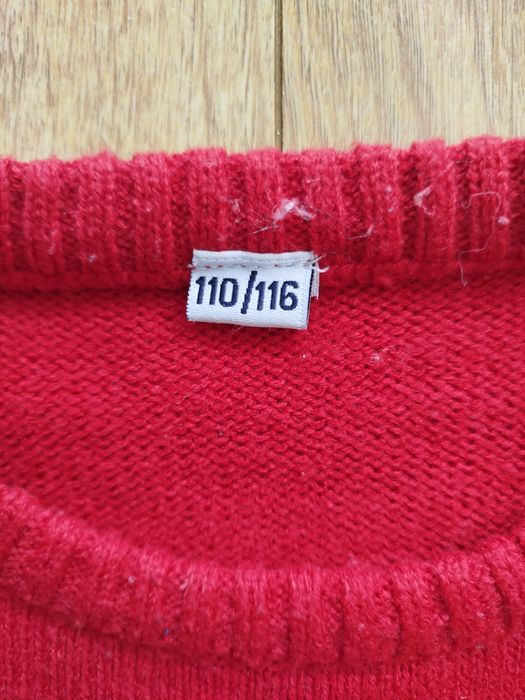 Chłopięcy sweterek świąteczny na Boże Narodzenie r. 116 renifer