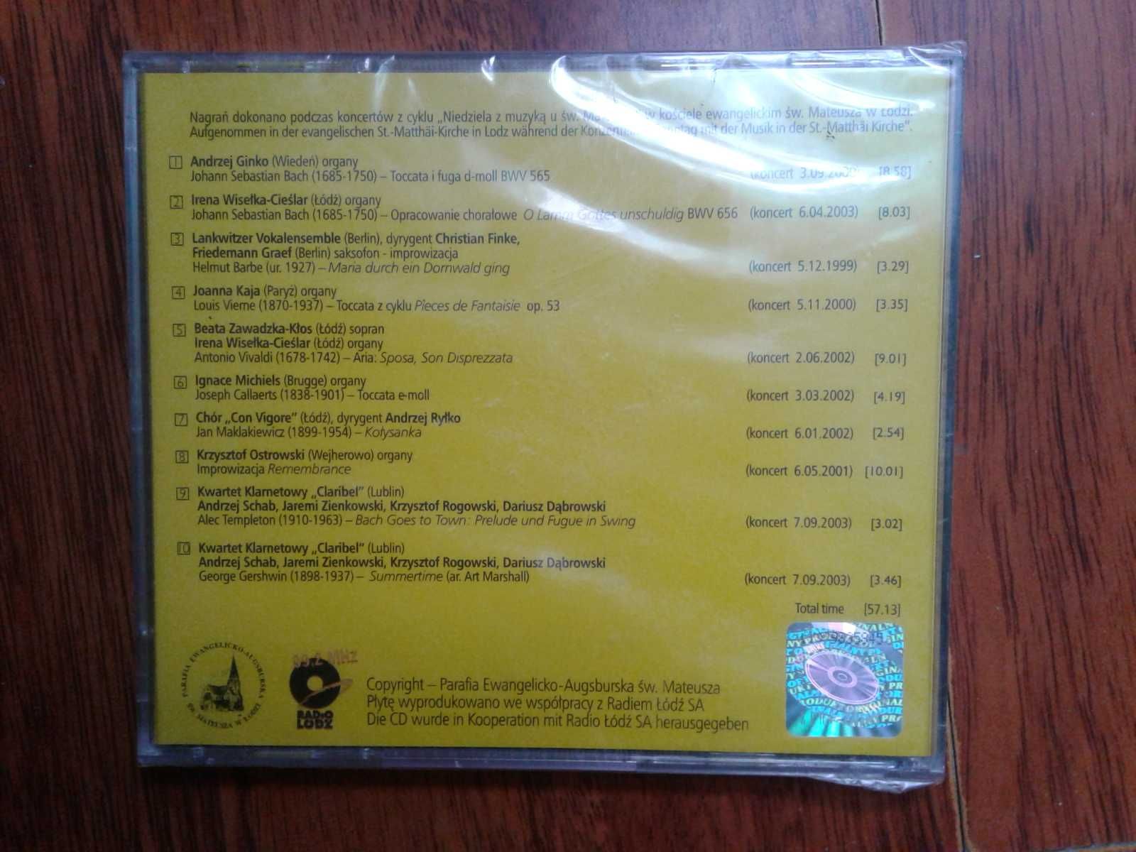 2 Nowe Zapakowane Płyty CD z Muzyką Klasyczną