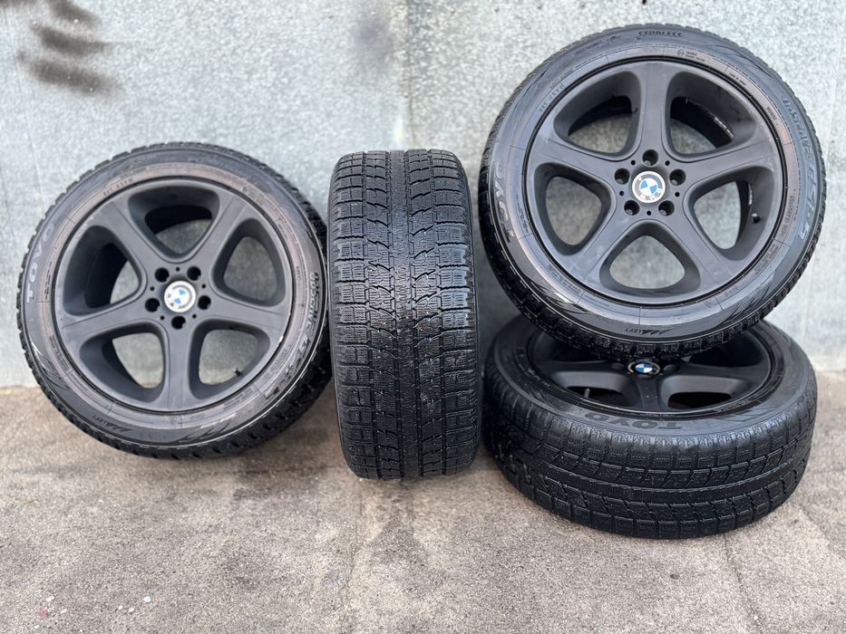 87 стиль r19 з шинами зимовими BMW X5 X6 E53 E70 E71 F15 F16