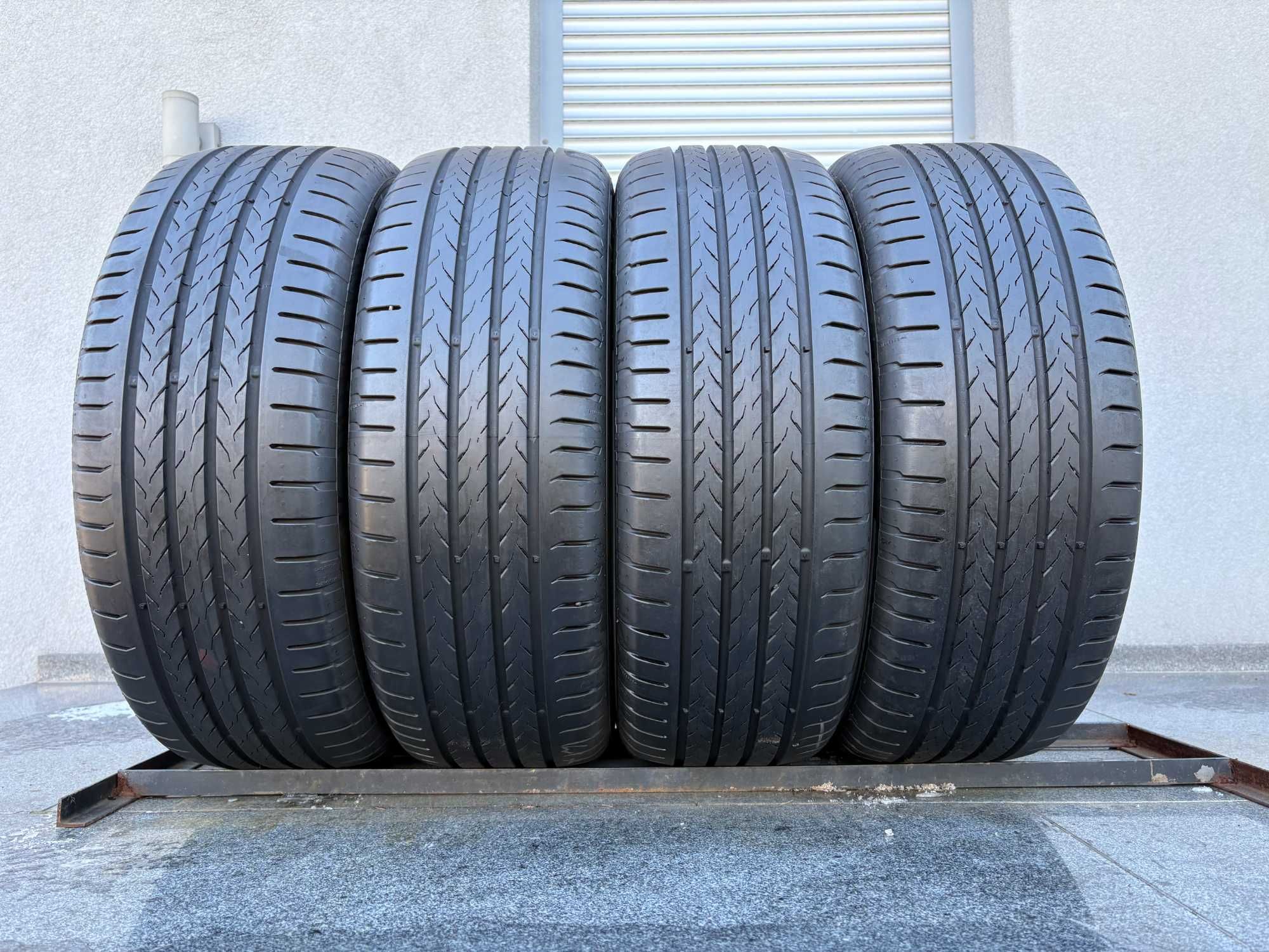 2szt letnie 215/55R17 Continental 6,7mm 2023r bieżnik jak nowe! L398