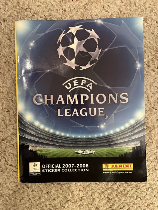 Albumy Euro Liga Mistrzów piłkarskie zestaw