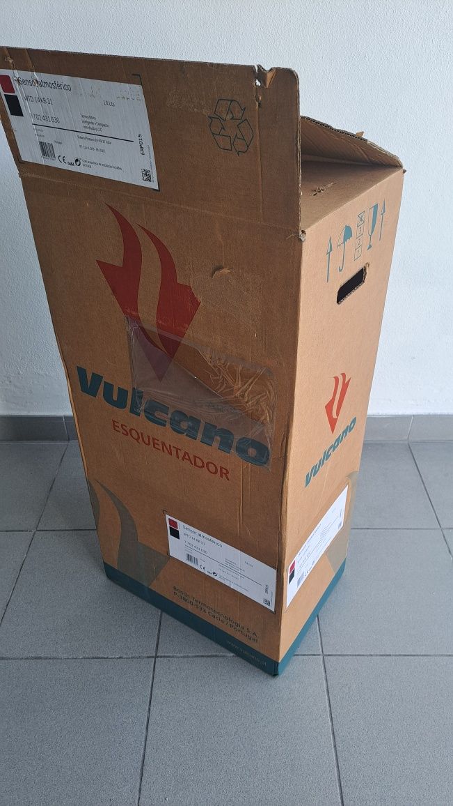 Esquentador Vulcano 14L sensor termostatico