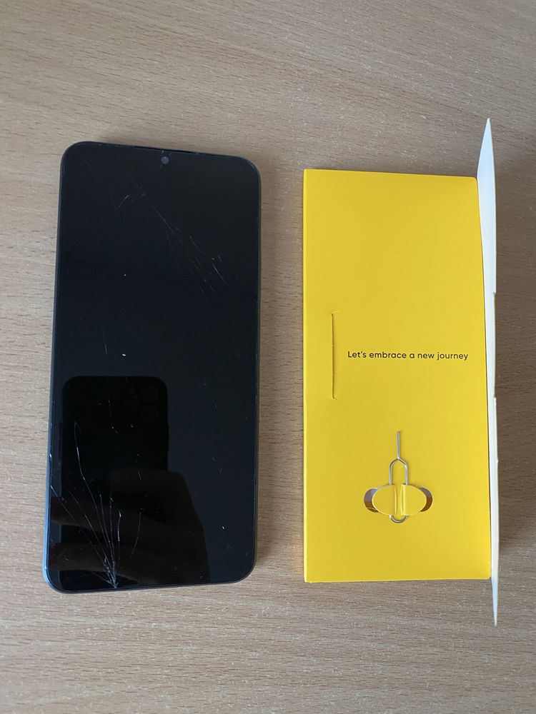Смартфон realme C30s 2/32GB Stripe Black + чохол в подарунок