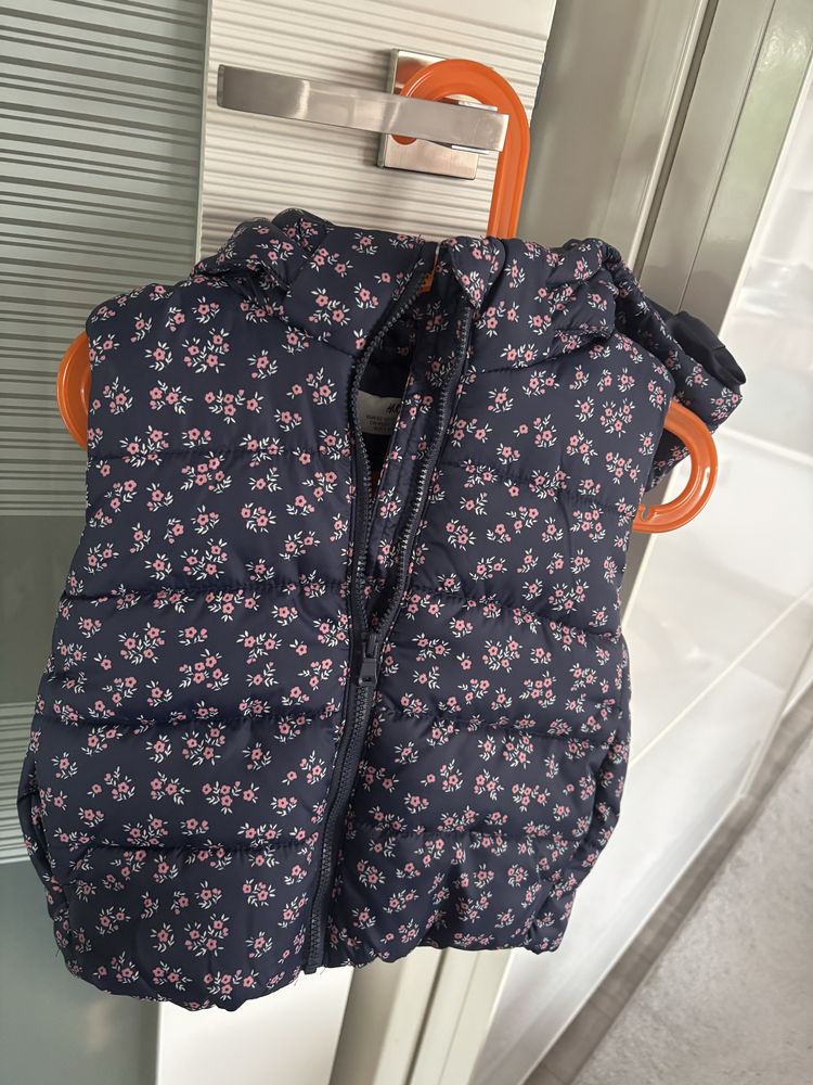Kamizelka z kapturem H&M rozm. 92