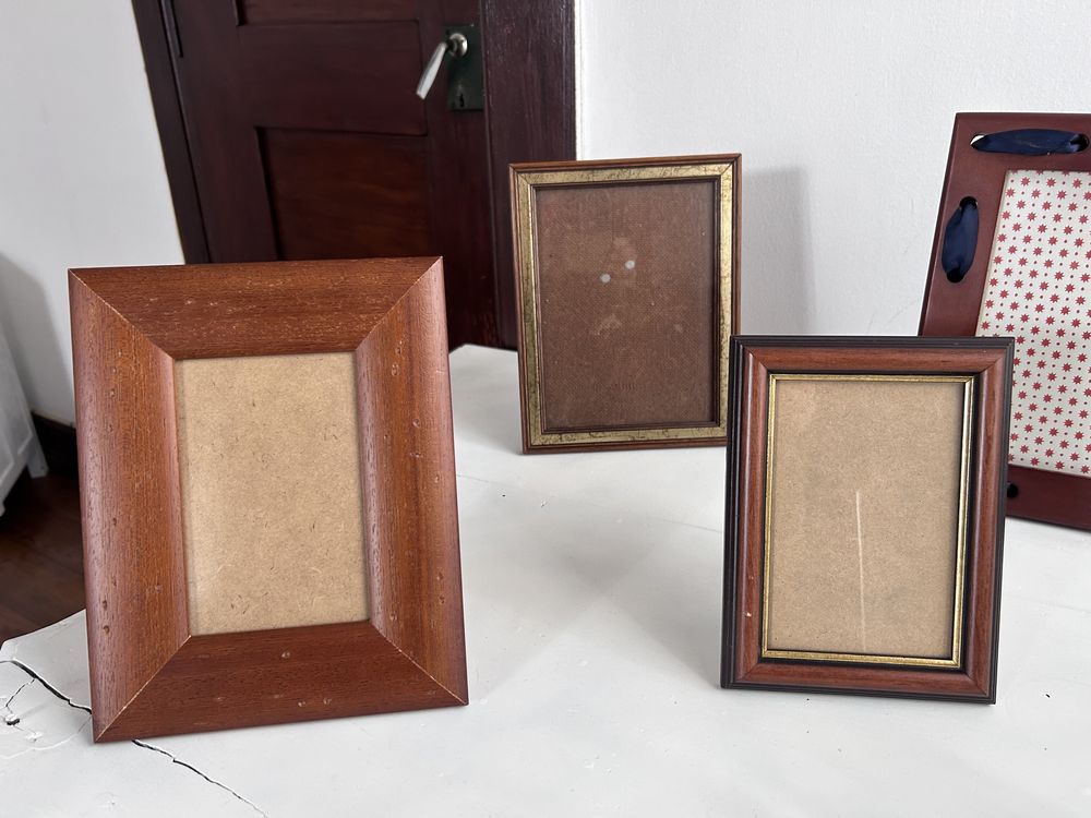 Conjunto de 9 molduras várias