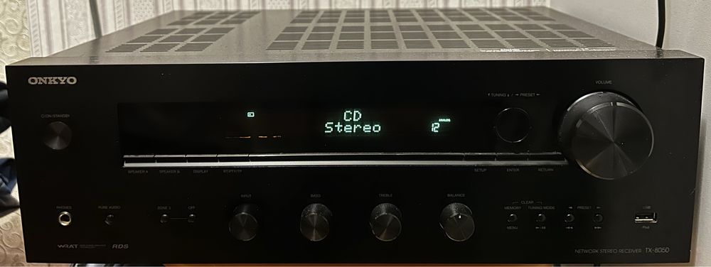 Стерео підсилювач ресівер Onkyo tx-8050