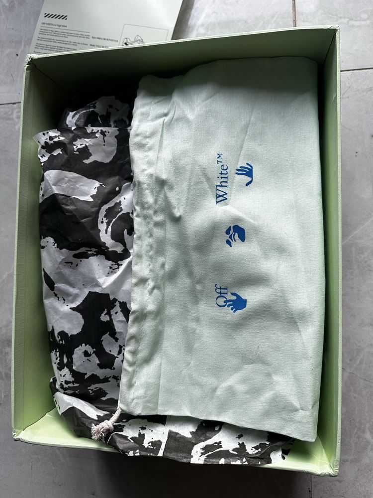 Off White OoO Light Blue | Tamanho 39