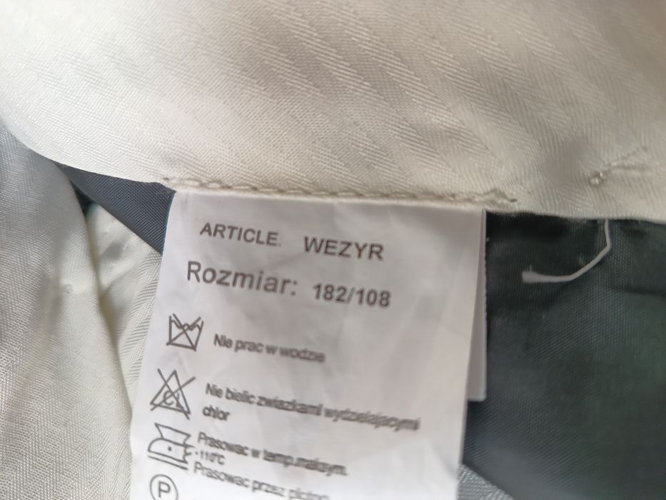 garnitur PAWO Wezyr 182 spodnie marynarka wzrost 182
