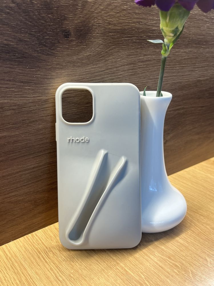 Чохол силіконовий rhode iphone 11 pro max сірий