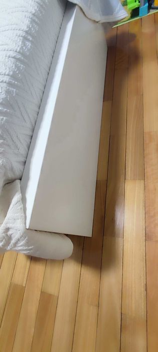 Cama 90×200 com estrado+colchão