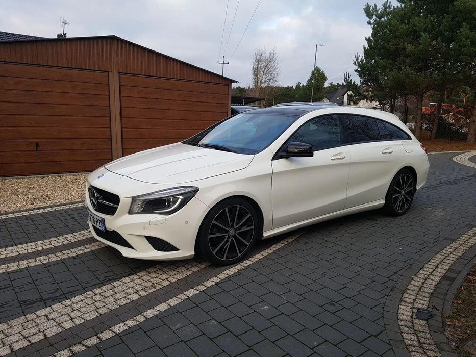 Mercedes-Benz CLA MERCEDES CLA 200 SHOOTING BRAKE 7G-DCT 149 tys km. Panorama xenon