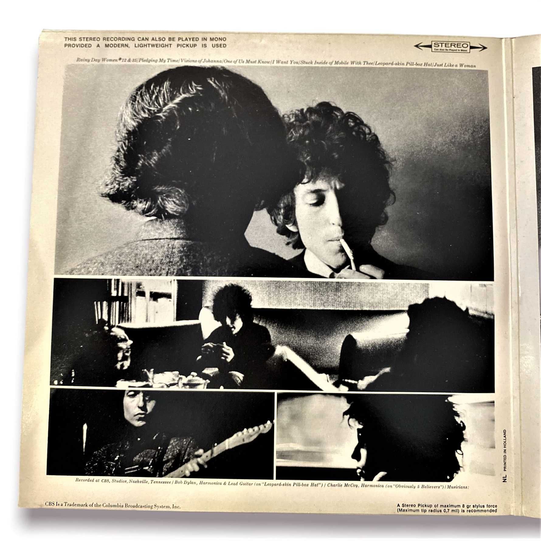 Disco Vinil  - LP - Bob Dylan – Blonde On Blonde