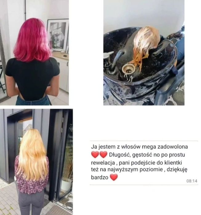 PROMOCJA!Przedłużanie i zagęszczanie włosów. Profesjonalne fryzjerstwo