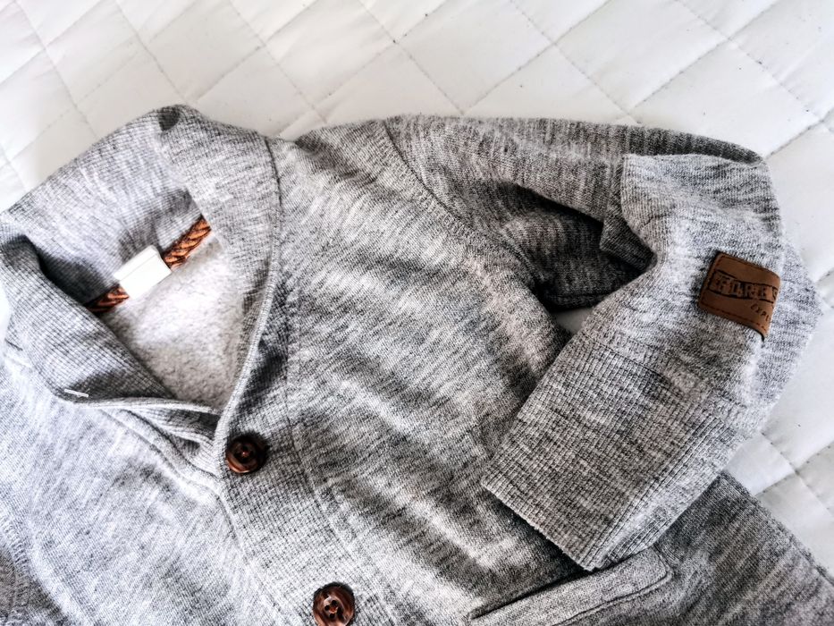 Sweterek wizytowy H&M 86 cm 12-18 m