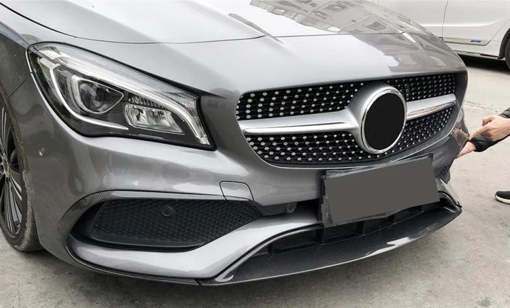 Mercedes CLA 45 C117 Bodykit Spoilery Lotka Komplet Czarny Połysk