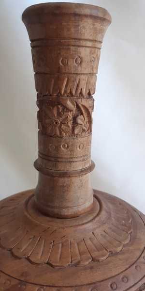 Статуэтка кувшин деревянная Африка