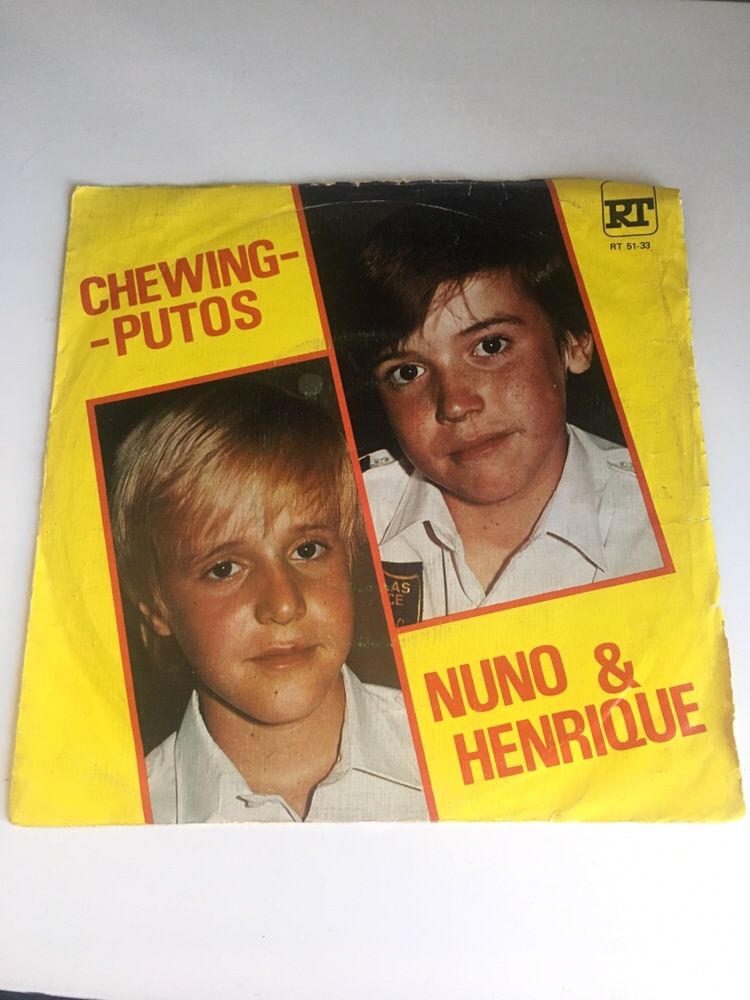 Disco Vinil Nuno e Henrique - Chewing-Putos