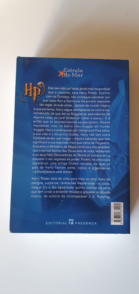 Harry Potter e a Ordem da Fénix 1ª edição