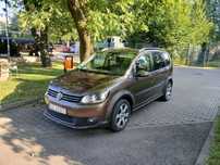 Volkswagen Touran GAZ CNG Automat Ledy sam parkuje Xenon Cross