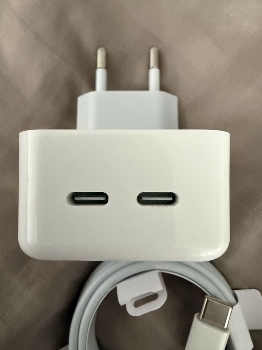 50W перехолник зарядное устройство адаптер Apple кубик блок + провод