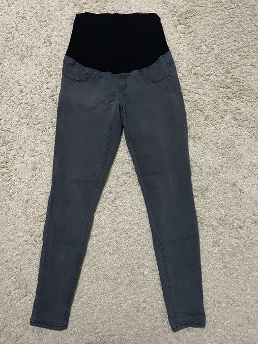 Штани джинс сірі для вагітних