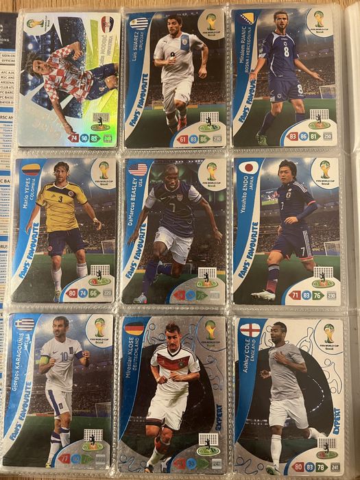 Karty piłkarskie Panini Fifa World Cup Brasil 2014