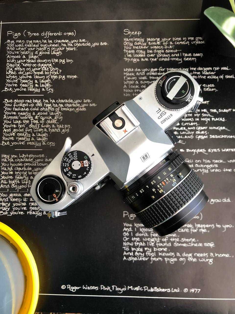Фотокамера Pentax Spotmatic F з Обєктивом SMC Takumar 50mm f/1.4