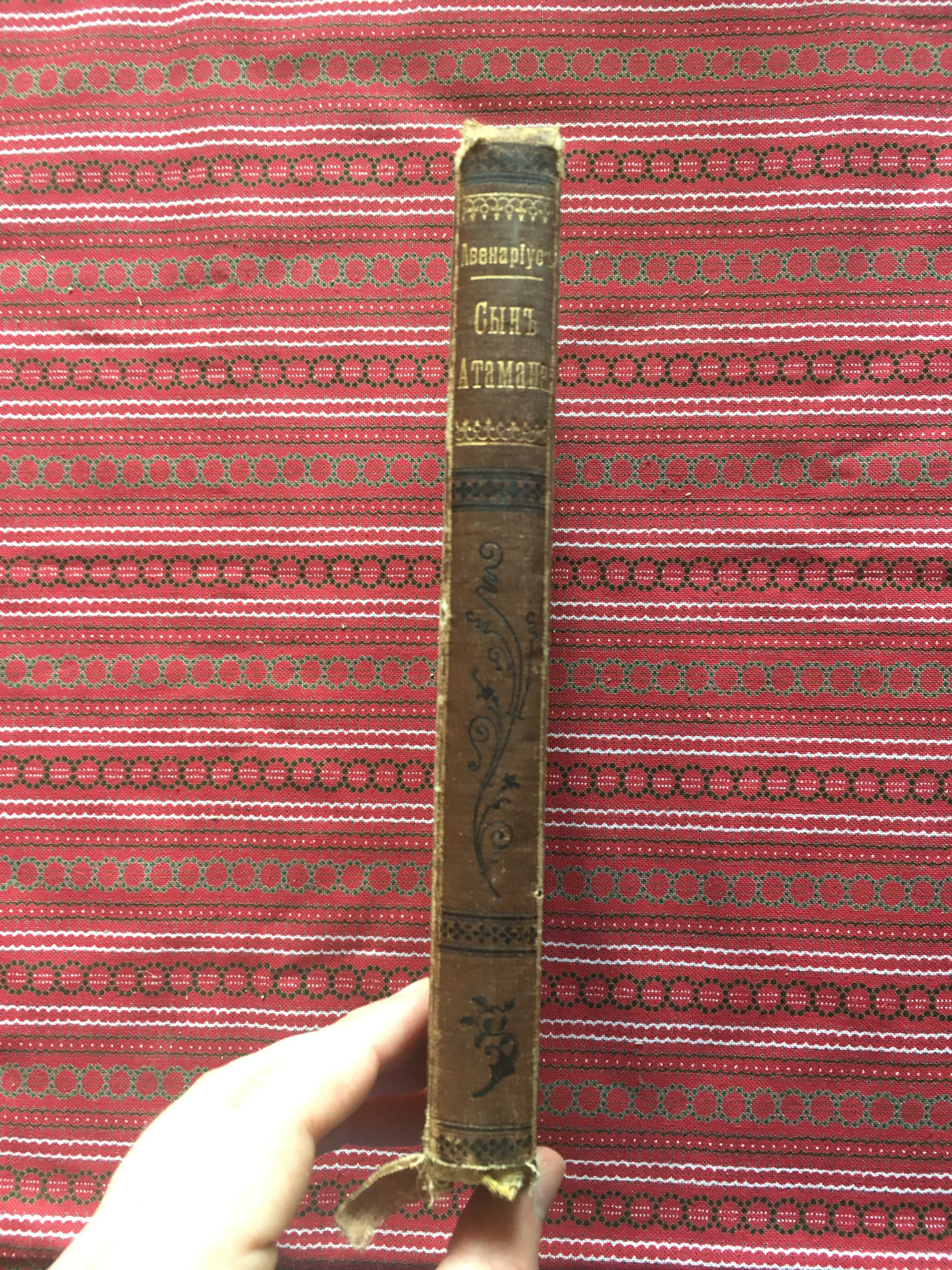 Авенариус, В.П. Сын атамана 1901 дореволюционная
