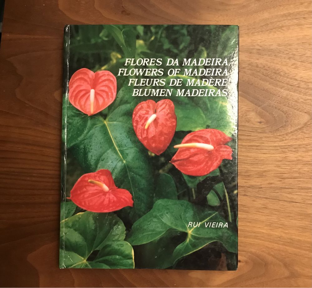 Livro Flores da Madeira - Rui Vieira