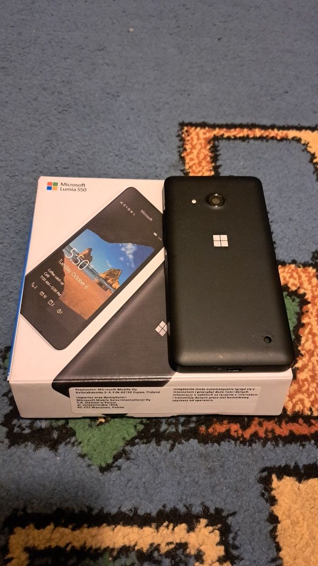Microsoft nokia lumia 550 windows 10
