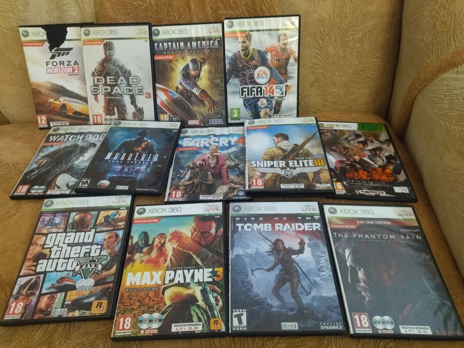 Диски ігрові для XBox