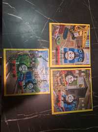 Puzzle Tomek i Przyjaciele 3 w 1