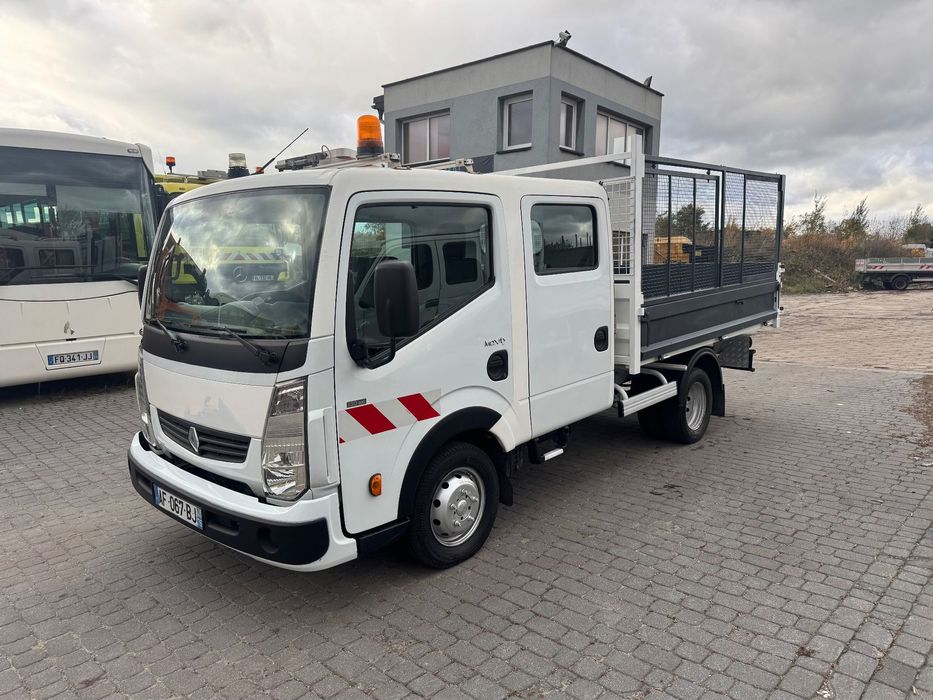 Renault Maxity Wywrotka Krata na Bliźniaku 3.5t na Haku Brygadówka  Nissan Cabstar Master Sprinter Crafter Ducato Jumper Dyna Boxer