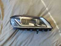 lampa xenon led vw passat b7  europa prawa