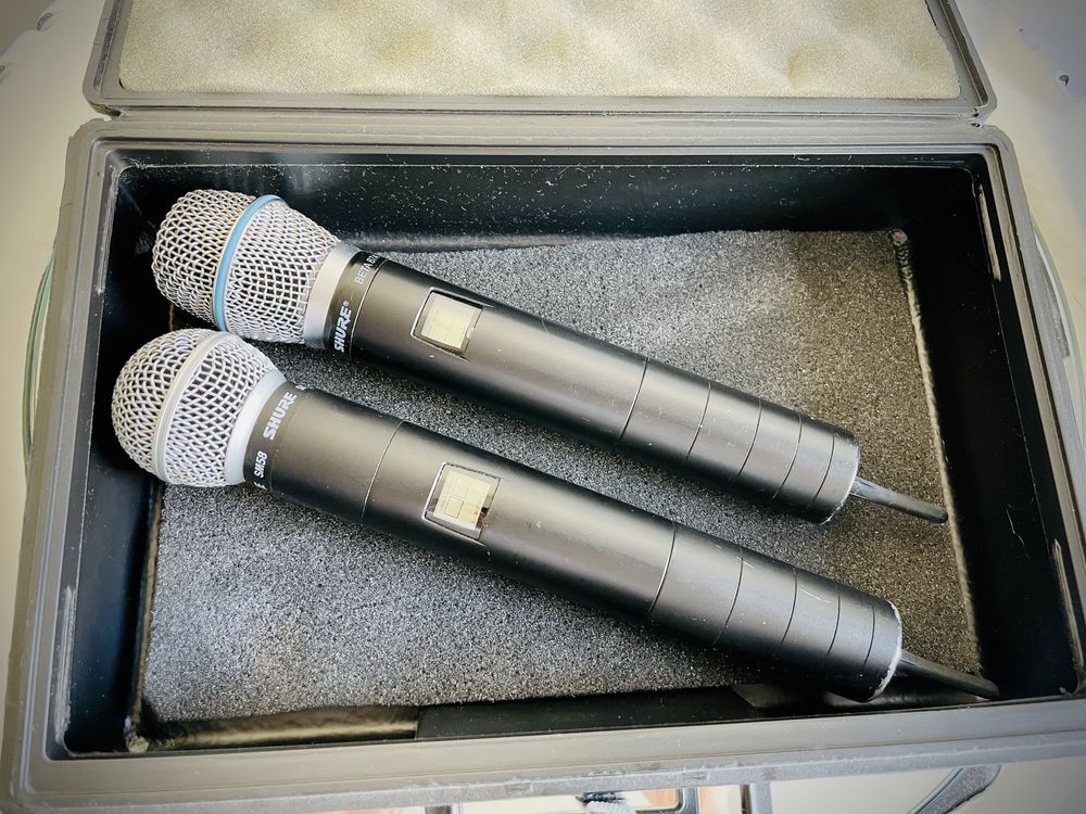 Mikrofon bezprzewodowy x2 SHURE BETA 87A,