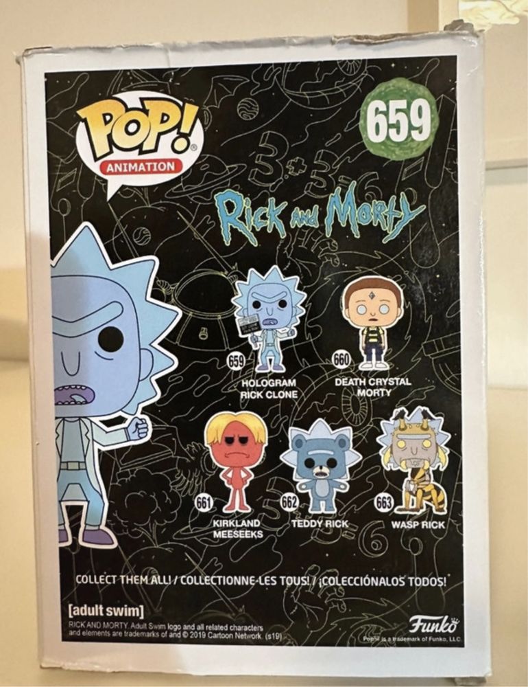 Funko Pop! Rick and Morty Hologram Rick Clone #659