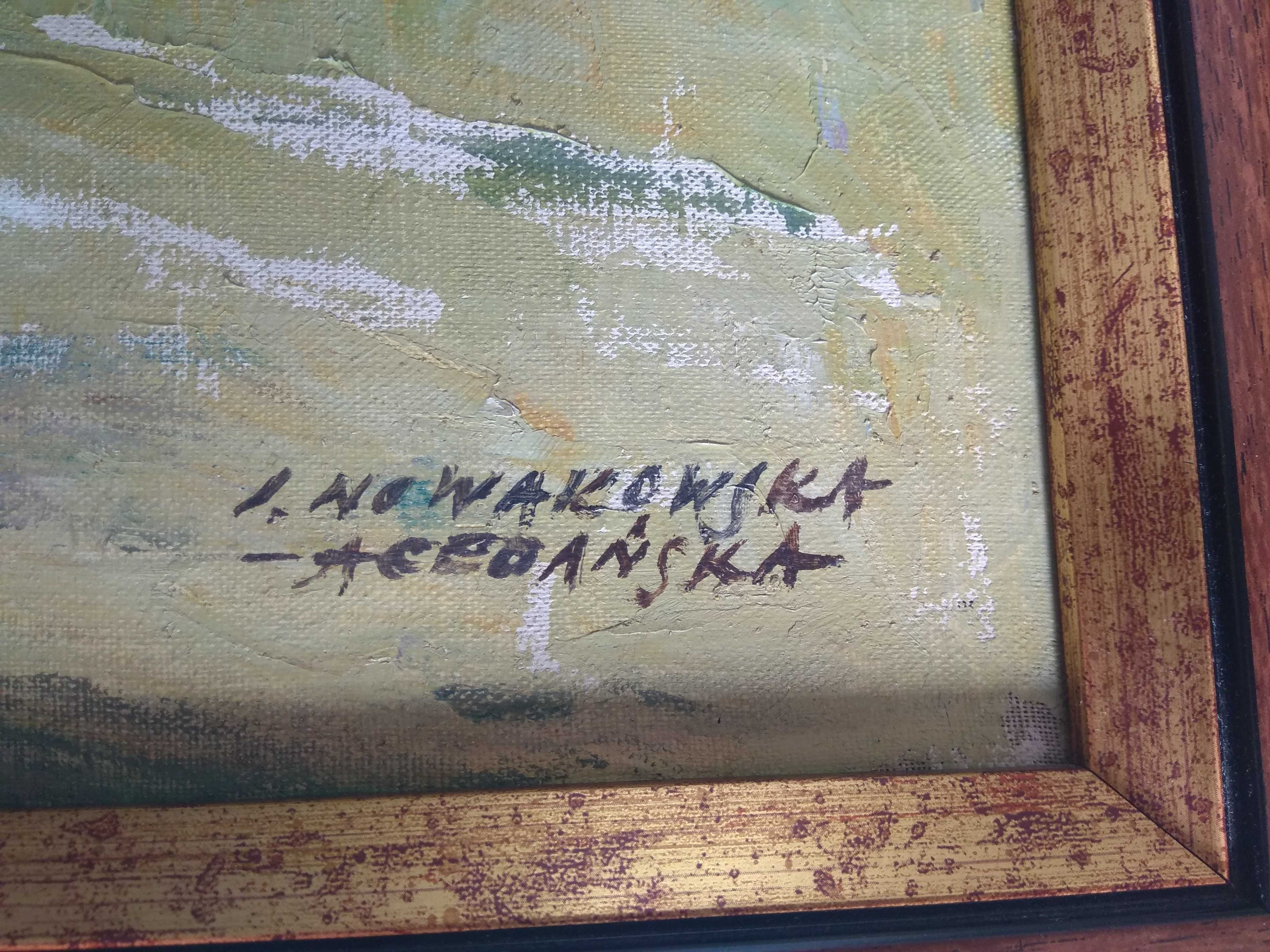 obraz olejny Irena Nowakowska - Acedańska Cerkiew Czortków 1939