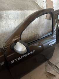 Dacia Sandero Stepway drzwi blotniki relngi szyba przod