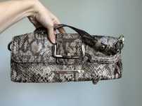 Вінтажна Guess сумка клатч Guess Shoulder Bag під зміїну шкіру