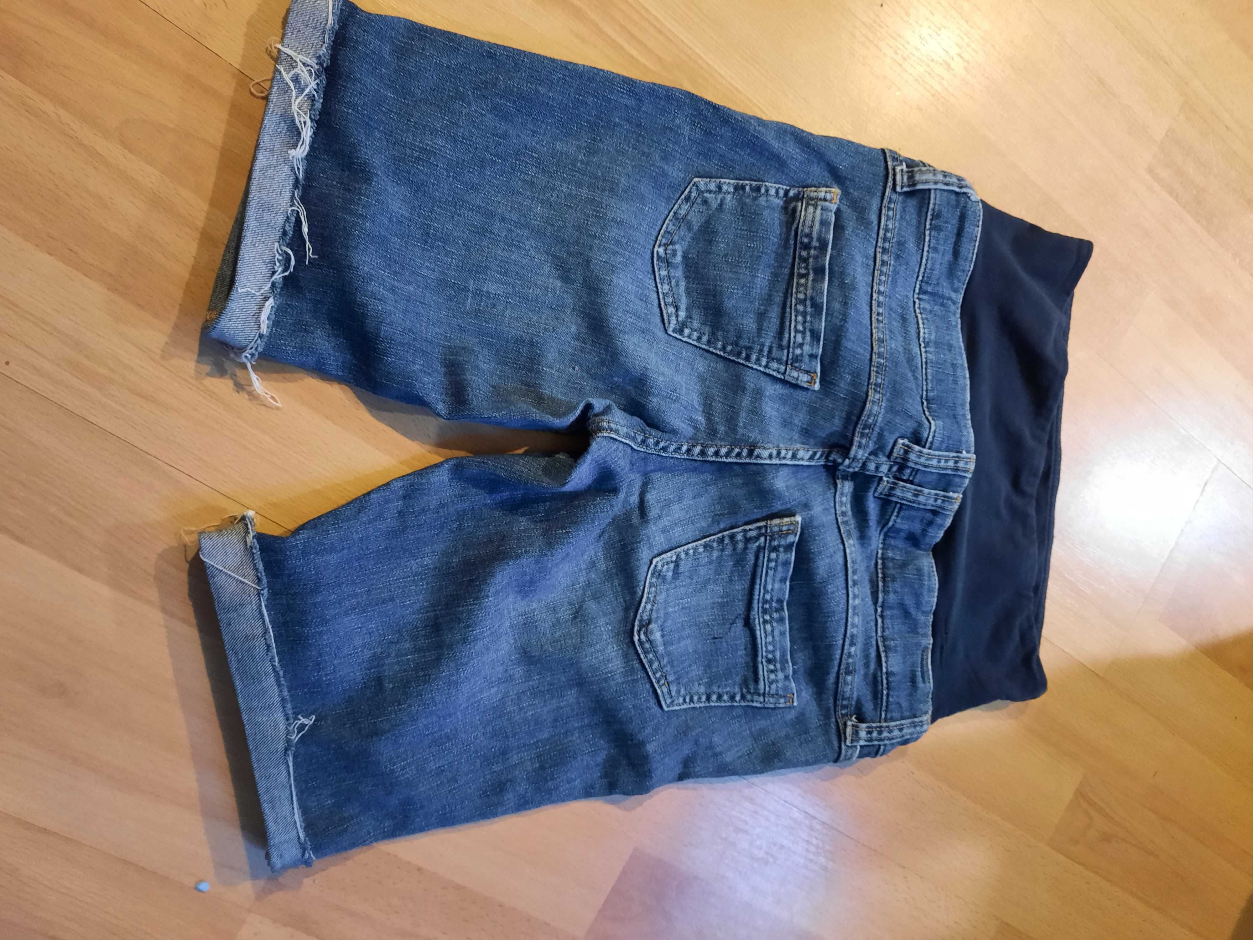 Krótkie spodenki ciążowe H&M rozmiar 36 jeansowe