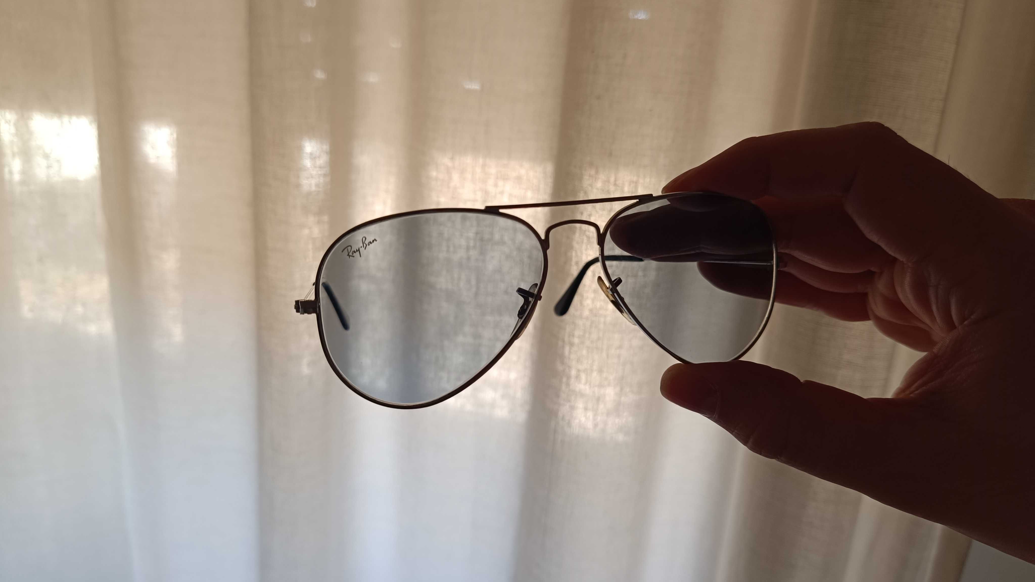 Óculos Ray-Ban Aviator RB3025 – com lentes extra