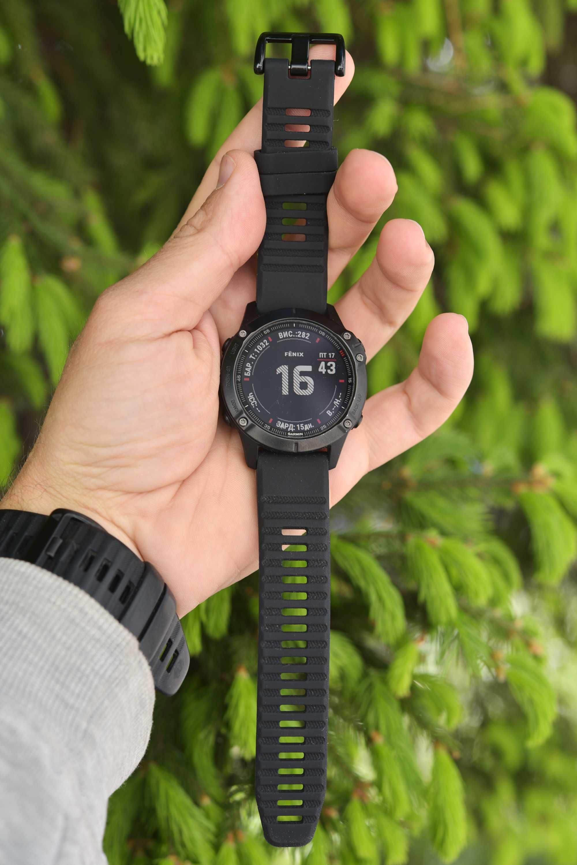 Garmin fenix 6 pro gps компас карти Знижка