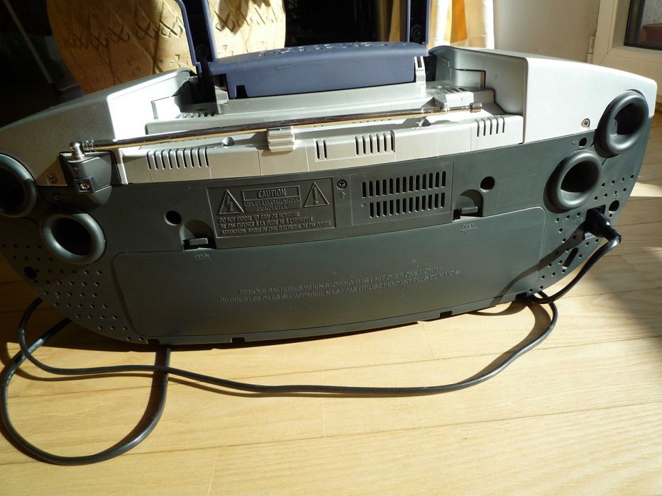 2x10W THOMSON Wielki Boombox radio + CD radioodtwarzacz