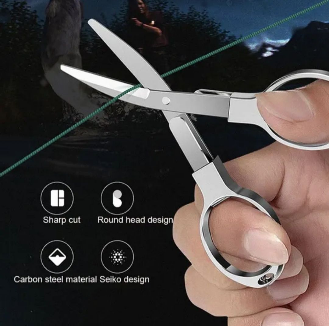 składane Mini-Nożyczki bezpieczeństwa, emergency scissors. WYTRZYMAŁE
