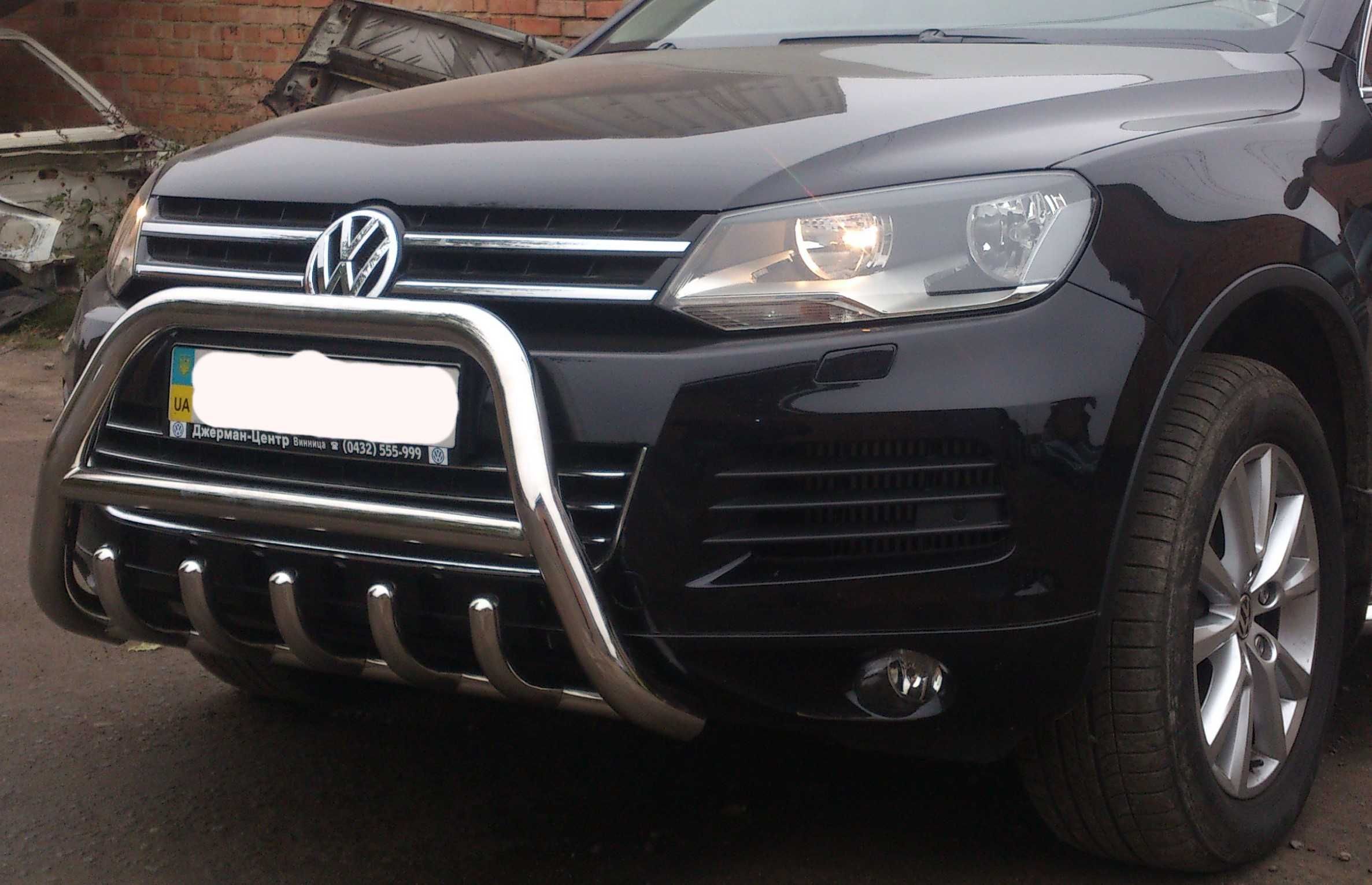 Кенгурятник=Пороги= для Volkswagen Touareg 2002-2010 / 2010-2018