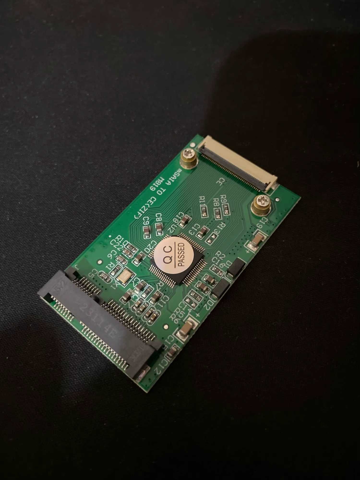 1.8" zif40 переходник адаптер для SSD msata в D420 D430 2710p