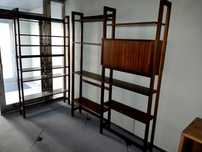 Movel modelar - 3 Estantes com prateleiras - escrivaninha - Em madeira